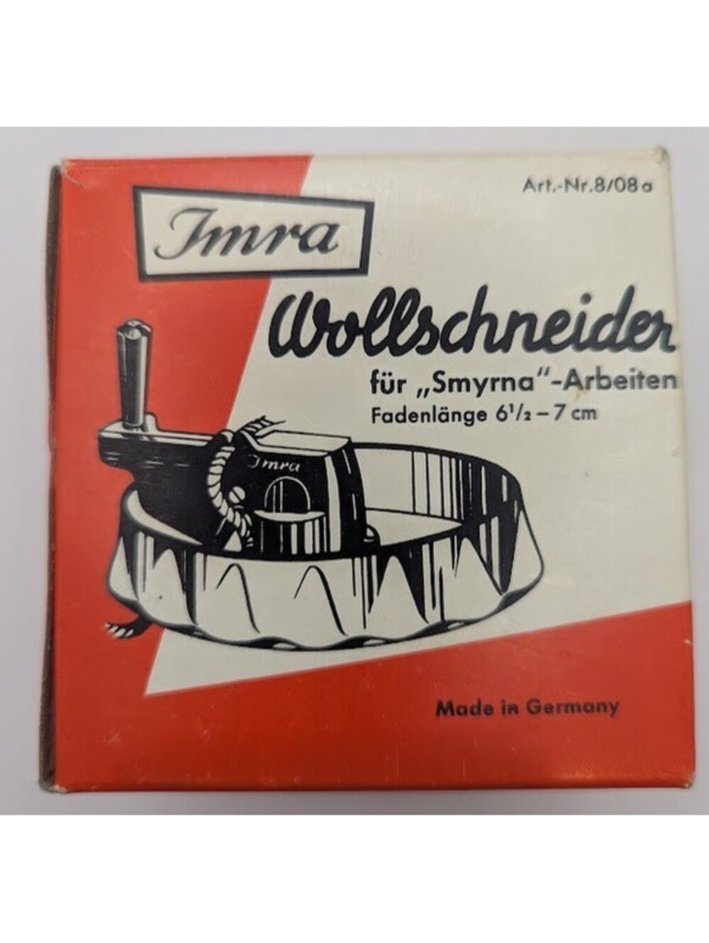 Imra Wool Cutter 6.5" Wollschneider With Blades Made in Germany